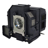 Jaspertronics™ Original Lamp & Housing for the Epson BrightLink 696Ui Projector - 1 Year Warranty