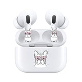 Jaspertronics™ AirSkins - Stylish & Durable Decals for AirPods 3, French Bulldog Design Earbuds & Case Skin, Scratch-Resistant, Precision Fit, Wireless Charging Friendly, Easy Application - 58 Designs Available