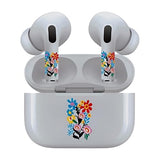 Jaspertronics™ AirSkins - Stylish & Durable Decals for AirPods Pro & Pro 2, Flowers Design Earbuds & Case Skin, Scratch-Resistant, Precision Fit, Wireless Charging Friendly, Easy Application - 58 Designs Available