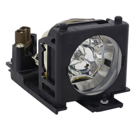 Jaspertronics™ OEM Lamp & Housing for The Hitachi CP-RS56+ Projector with Original High-Quality bulb inside - 240 Day Warranty