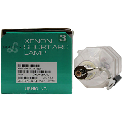 Ushio DXL-65BA/L 6500W Xenon L Series Cinema Lamp, 900 Hr, Fits Barco DP2K/DP4K-32B - 5003270