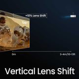 BenQ - HT2060 - Cinema Projector - 2300 Lumens - 1080p - 500,000:1 Contrast - LED