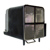 Jaspertronics™ Original Lamp & Housing for the Mitsubishi FD630U-G Projector - 1 Year Warranty