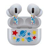 Jaspertronics™ AirSkins - Stylish & Durable Decals for AirPods Pro & Pro 2, Planets Design Earbuds & Case Skin, Scratch-Resistant, Precision Fit, Wireless Charging Friendly, Easy Application - 58 Designs Available