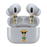 Jaspertronics™ AirSkins - Stylish & Durable Decals for AirPods Pro & Pro 2, Giraffe With Sunglasses Design Earbuds & Case Skin, Scratch-Resistant, Precision Fit, Wireless Charging Friendly, Easy Application - 58 Designs Available