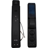 Dalton P90 Smart Lock - 3D Face & Finger Vein Recognition, Biometric Fingerprint, WiFi, PIN Code, IC Card, Key & App Access, Alexa/Google Compatible, Anti-Pry Alarm, Durable Aluminum Alloy - Black