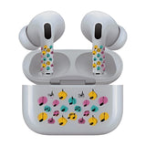 Jaspertronics™ AirSkins - Stylish & Durable Decals for AirPods Pro & Pro 2, Colorful Tunes Design Earbuds & Case Skin, Scratch-Resistant, Precision Fit, Wireless Charging Friendly, Easy Application - 58 Designs Available