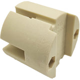 GY22 GX22 Lamp Holder Ceramic Socket - High-Temperature 10,000W, 500V, 20A, Pulse Rated 15kV, T350 Ceramic Lamp Base for Metal Halide & Hot-Restrike Lamps - No Leads