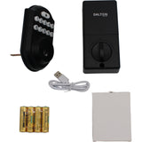 Dalton Z06 Smart Lock - Budget-Friendly Deadbolt with PIN Code & Key Access, Auto-Lock, Anti-Peep PIN, Vacation Mode, Durable Aluminum Alloy, Easy Installation, 1-Year Electronic Warranty - Black