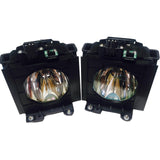 Jaspertronics™ Original Lamp & Housing TwinPack for the Panasonic PT-D5700L Projector - 1 Year Warranty
