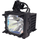 Jaspertronics™ OEM  XL-5200 Lamp & Housing for Sony TVs with Philips bulb inside - 1 Year Warranty
