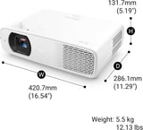 BenQ - LH750 - Business Projector - 5000 Lumens - 1080p - 500,000:1 Contrast - LED
