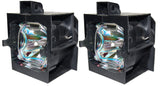Jaspertronics™ Original Lamp & Housing TwinPack for the Barco iQ R350 Projector - 1 Year Warranty