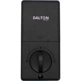 Dalton Z06 Smart Lock - Budget-Friendly Deadbolt with PIN Code & Key Access, Auto-Lock, Anti-Peep PIN, Vacation Mode, Durable Aluminum Alloy, Easy Installation, 1-Year Electronic Warranty - Black