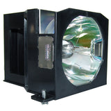 Jaspertronics™ Lamp & Housing for the Panasonic PT-D7700 (Single Lamp) Projector w Original Ushio Lamp Inside - 1 Year Warranty