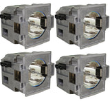 OEM Lamp & Housing for The Barco CLM Series (4-pack) Projector - 1 Year Warranty