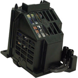 Jaspertronics™ OEM Lamp & Housing for The Mitsubishi WD-73737 TV with Philips bulb inside - 1 Year Warranty