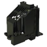 Jaspertronics™ OEM Lamp & Housing for The Mitsubishi WD-73735 TV with Philips bulb inside - 1 Year Warranty