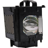 Jaspertronics™ OEM 915P049020 Lamp & Housing for Mitsubishi TVs with Philips bulb inside - 1 Year Warranty