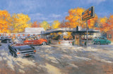 Boots Drive-In Notecards by Andy Thomas