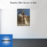 A Knight and his Lady by Andy Thomas - Canvas Open Edition - 16 x 13