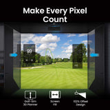 BenQ - AH30ST - Golf Simulator Projector - 3000 Lumens - 1080p - 20,000:1 Contrast - LED - Short Throw