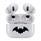 AirSkins - Stylish & Durable Decals for AirPods Pro & Pro 2, Bat Design Earbuds & Case Skin, Scratch-Resistant, Precision Fit, Wireless Charging Friendly, Easy Application - 58 Designs Available