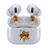 AirSkins - Stylish & Durable Decals for AirPods 3, Boom Design Earbuds & Case Skin, Scratch-Resistant, Precision Fit, Wireless Charging Friendly, Easy Application - 58 Designs Available