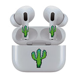 AirSkins - Stylish & Durable Decals for AirPods Pro & Pro 2, Cactus Design Earbuds & Case Skin, Scratch-Resistant, Precision Fit, Wireless Charging Friendly, Easy Application - 58 Designs Available