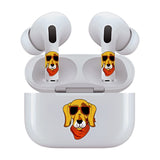 AirSkins - Stylish & Durable Decals for AirPods Pro & Pro 2, Dog With Sunglasses Design Earbuds & Case Skin, Scratch-Resistant, Precision Fit, Wireless Charging Friendly, Easy Application - 58 Designs Available