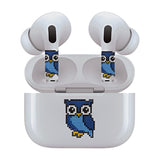 AirSkins - Stylish & Durable Decals for AirPods Pro & Pro 2, Owl Design Earbuds & Case Skin, Scratch-Resistant, Precision Fit, Wireless Charging Friendly, Easy Application - 58 Designs Available