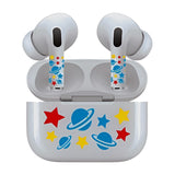 AirSkins - Stylish & Durable Decals for AirPods Pro & Pro 2, Planets Design Earbuds & Case Skin, Scratch-Resistant, Precision Fit, Wireless Charging Friendly, Easy Application - 58 Designs Available