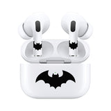AirSkins - Stylish & Durable Decals for AirPods 3, Bat Design Earbuds & Case Skin, Scratch-Resistant, Precision Fit, Wireless Charging Friendly, Easy Application - 58 Designs Available