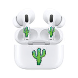 AirSkins - Stylish & Durable Decals for AirPods Pro & Pro 2, Cactus Design Earbuds & Case Skin, Scratch-Resistant, Precision Fit, Wireless Charging Friendly, Easy Application - 58 Designs Available