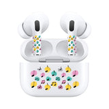 AirSkins - Stylish & Durable Decals for AirPods Pro & Pro 2, Colorful Tunes Design Earbuds & Case Skin, Scratch-Resistant, Precision Fit, Wireless Charging Friendly, Easy Application - 58 Designs Available