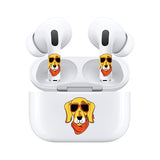 AirSkins - Stylish & Durable Decals for AirPods Pro & Pro 2, Dog With Sunglasses Design Earbuds & Case Skin, Scratch-Resistant, Precision Fit, Wireless Charging Friendly, Easy Application - 58 Designs Available