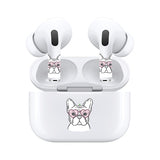AirSkins - Stylish & Durable Decals for AirPods 4, French Bulldog Design Earbuds & Case Skin, Scratch-Resistant, Precision Fit, Wireless Charging Friendly, Easy Application - 58 Designs Available