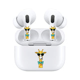 AirSkins - Stylish & Durable Decals for AirPods 4, Giraffe With Sunglasses Design Earbuds & Case Skin, Scratch-Resistant, Precision Fit, Wireless Charging Friendly, Easy Application - 58 Designs Available