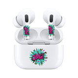 AirSkins - Stylish & Durable Decals for AirPods Pro & Pro 2, OMG Design Earbuds & Case Skin, Scratch-Resistant, Precision Fit, Wireless Charging Friendly, Easy Application - 58 Designs Available
