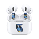 AirSkins - Stylish & Durable Decals for AirPods Pro & Pro 2, Owl Design Earbuds & Case Skin, Scratch-Resistant, Precision Fit, Wireless Charging Friendly, Easy Application - 58 Designs Available