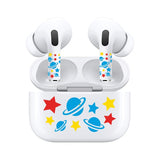 AirSkins - Stylish & Durable Decals for AirPods Pro & Pro 2, Planets Design Earbuds & Case Skin, Scratch-Resistant, Precision Fit, Wireless Charging Friendly, Easy Application - 58 Designs Available