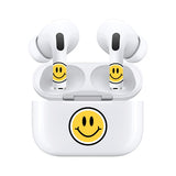 AirSkins - Stylish & Durable Decals for AirPods 3, Smiley Face Design Earbuds & Case Skin, Scratch-Resistant, Precision Fit, Wireless Charging Friendly, Easy Application - 58 Designs Available