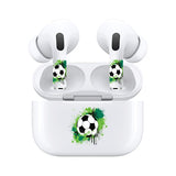 AirSkins - Stylish & Durable Decals for AirPods 4, Soccer Ball Design Earbuds & Case Skin, Scratch-Resistant, Precision Fit, Wireless Charging Friendly, Easy Application - 58 Designs Available