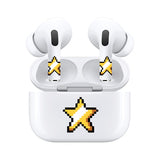 AirSkins - Stylish & Durable Decals for AirPods Pro & Pro 2, Star Design Earbuds & Case Skin, Scratch-Resistant, Precision Fit, Wireless Charging Friendly, Easy Application - 58 Designs Available