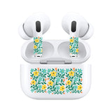 AirSkins - Stylish & Durable Decals for AirPods 3, Yellow Flowers Design Earbuds & Case Skin, Scratch-Resistant, Precision Fit, Wireless Charging Friendly, Easy Application - 58 Designs Available