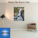 Alberta Falls by Tim Breaux - Canvas Limited Edition Signed & Numbered 200 - 24 x 32