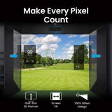 BenQ - AW30ST - Golf Simulator Projector - 3200 Lumens - WXGA - 20,000:1 Contrast - LED - Short Throw