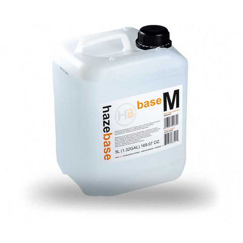 Froggy's Fog - HB-BASE-MX4 - HazeBase - 4 X 5L Base M Fog Fluid - Medium Density - 20L Case - Medium Density - Machine Fluid
