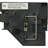 Jaspertronics™ Lamp & Housing for the Vivitek D732MX Projector w Original Lamp Inside - 1 Year Warranty