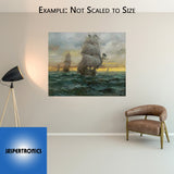 Black Bart's Fleet by Andy Thomas - Canvas Giclee Limited Edition Signed & Numbered 300 - 20 x 24